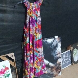Floral Multicolor Maxi Dress